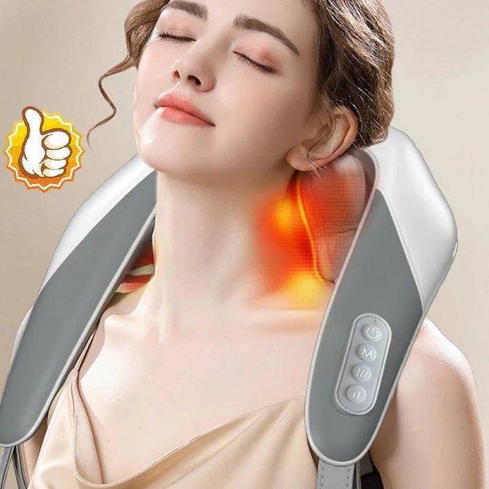 65% OFF – Electric Neck & Shoulder Massager for Instant Pain Relief